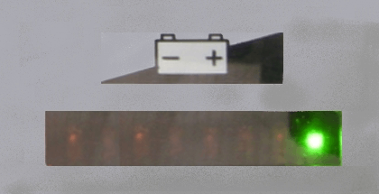 Indicateur de niveau batterie